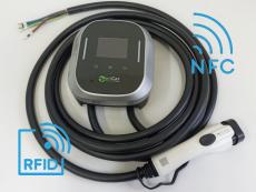 Настенное зарядное устройство Zencar GBT / 32А / RFID / 3 фазы с кабелем 5м (без вилки)