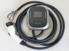 Настенное зарядное устройство Zencar GBT / 32А / Балансировка /  RFID / 3 фазы с кабелем 5м (без вилки)